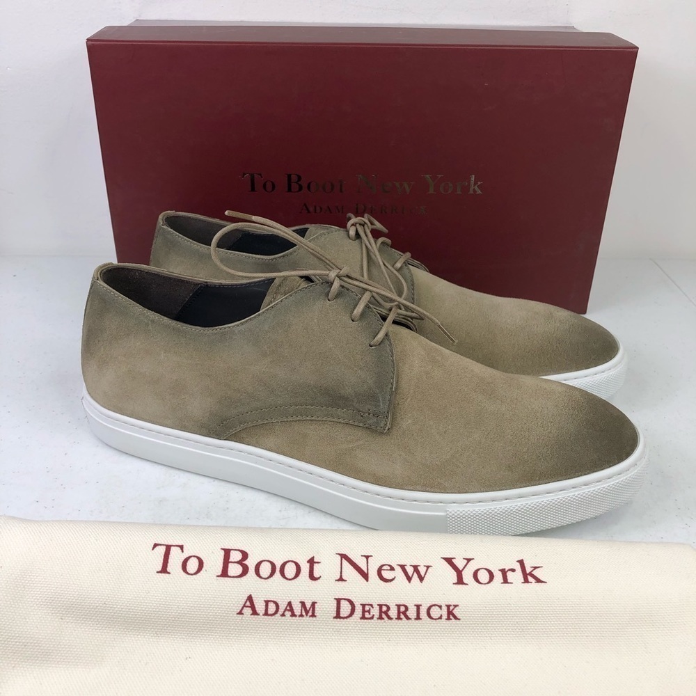 TO Boot New York Mens Grand Suede Low Top Sneakers